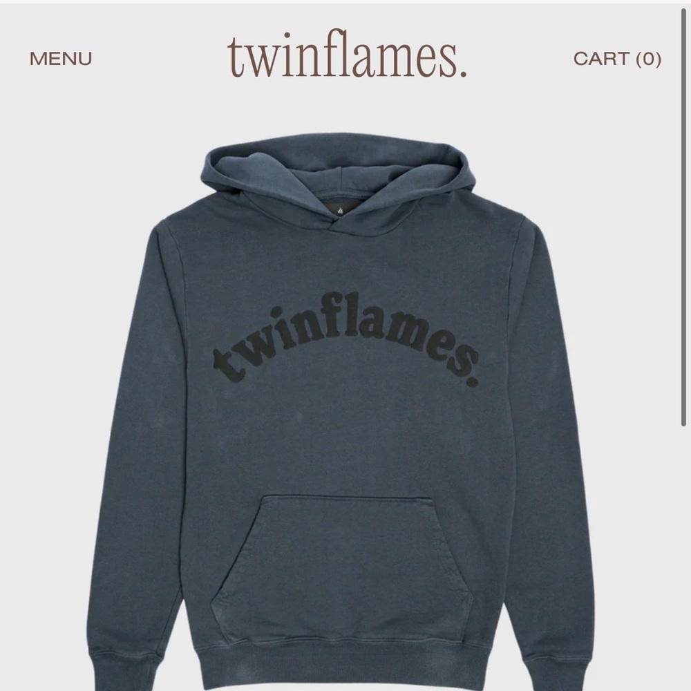 TWINFLAMES CHROMATIC SLATE HOODIE